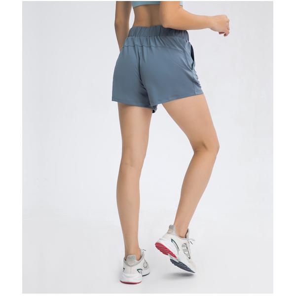 разминка йоги шортов йоги эластичного Waistband 150gsm активная замыкает накоротко