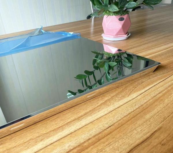 600x600mm Polished Mirror Aluminum Gusset Plate For Metro Station