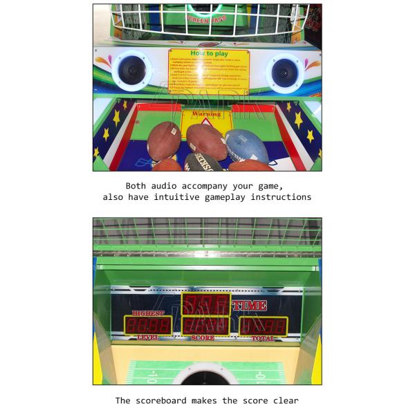 Super Quarterback Sports Football League Arcade Lottery Game Machine