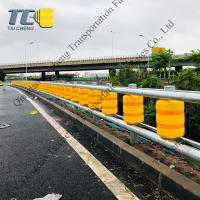 Barreira do rolo de estrada do corrimão de Eva Buckets Rolling Anti Crash da segurança de tráfego da estrada