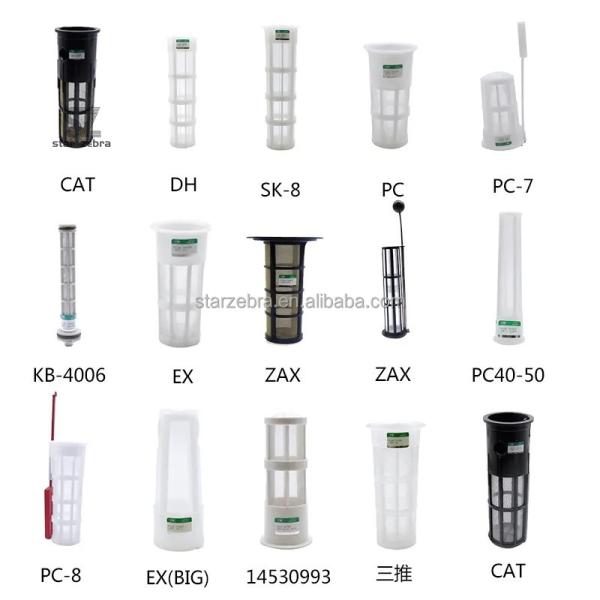 Manufacturing Plant Suitable Plastic and Stainless Steel Oil Tank Filter Screen for   ZAX PC SDLG SANY