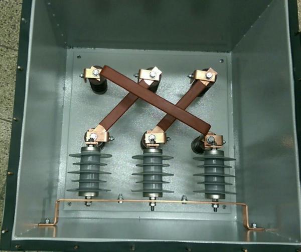 Cover PU Ect P06 Medium Voltage Box Epoxy Covered Copper Busbar for Current Connection
