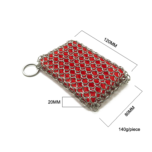 Сверхмощный очищая уборщик Chainmail литого железа кольца