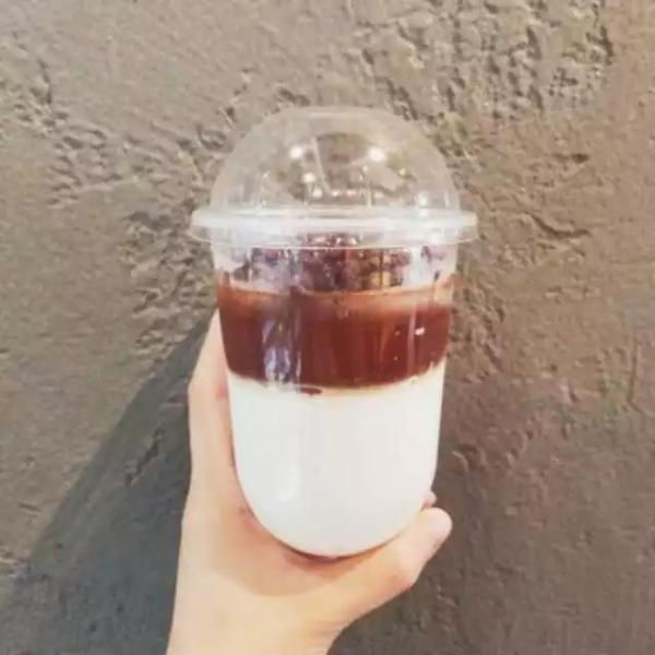 Чашки 500ml кофе любимца качества еды устранимые пластиковые для холодным логотипа подгонянного кафем