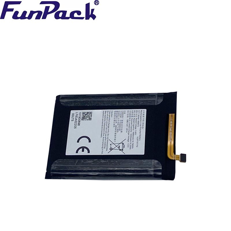 батареи иона 5000mAh 3.85V Li перезаряжаемые 500 раз задействуют жизнь для пригодного для носки прибора