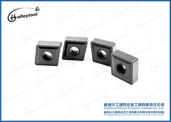 Wear Resistance Tungsten Carbide Inserts For Steel / Stainless Steel Processing