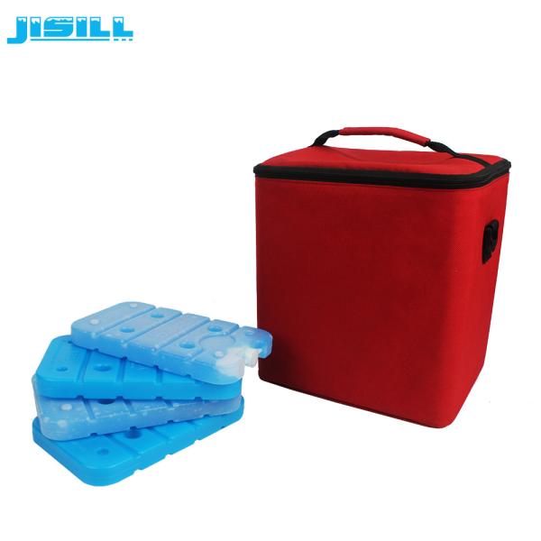 OEM Armazenamento de alimentos Placas de frio eutéticas Pacotes de congelador para refrigeradores 20 X 12 X 2 cm Para alimentos congelados