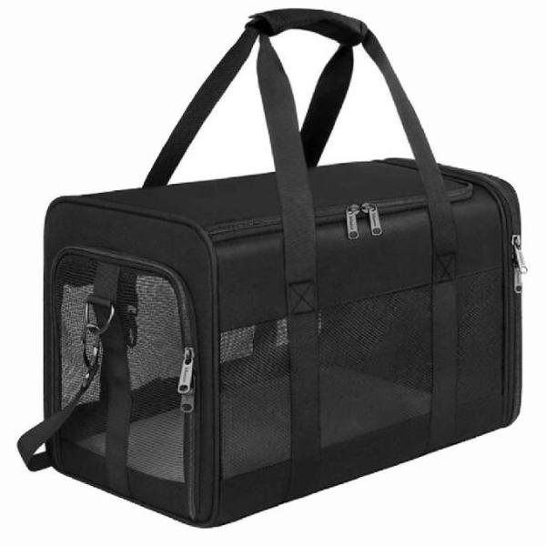 Cão respirável portátil aprovado Cat Travel Bag do portador do animal de estimação da linha aérea