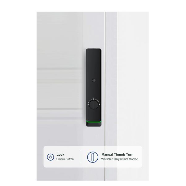 Liliwise Security Tuya Wifi Cerradura Inteligente Electronic Smart Locks Fingerprint Keyless Ttlock Digital Door Smart Lock
