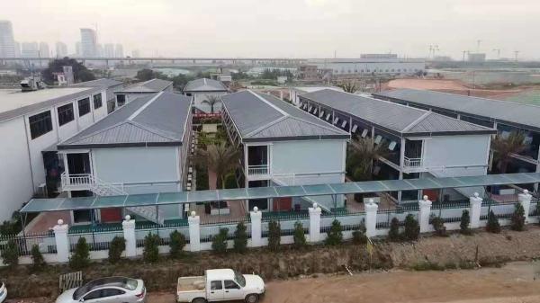 Boxspace 20ft Casa Modular Home Prefabricated House Kits Temporary Housing For Construction Site Workers