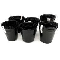 cheap price black plastic soft flower nursery pots