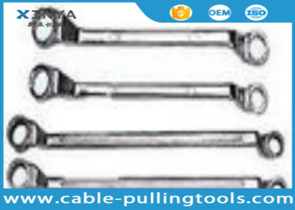 Chave de chave inglesa deslocada dobro do anel do aço carbono do aço de liga para apertar o parafuso