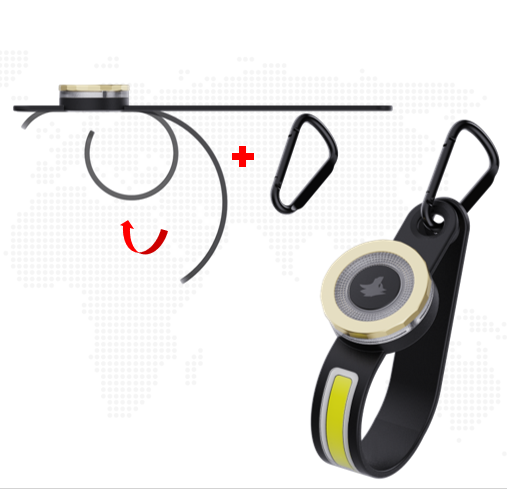 15000-Hour Working Time Multifunctional Rechargeable Head Light for Outdoor Camping