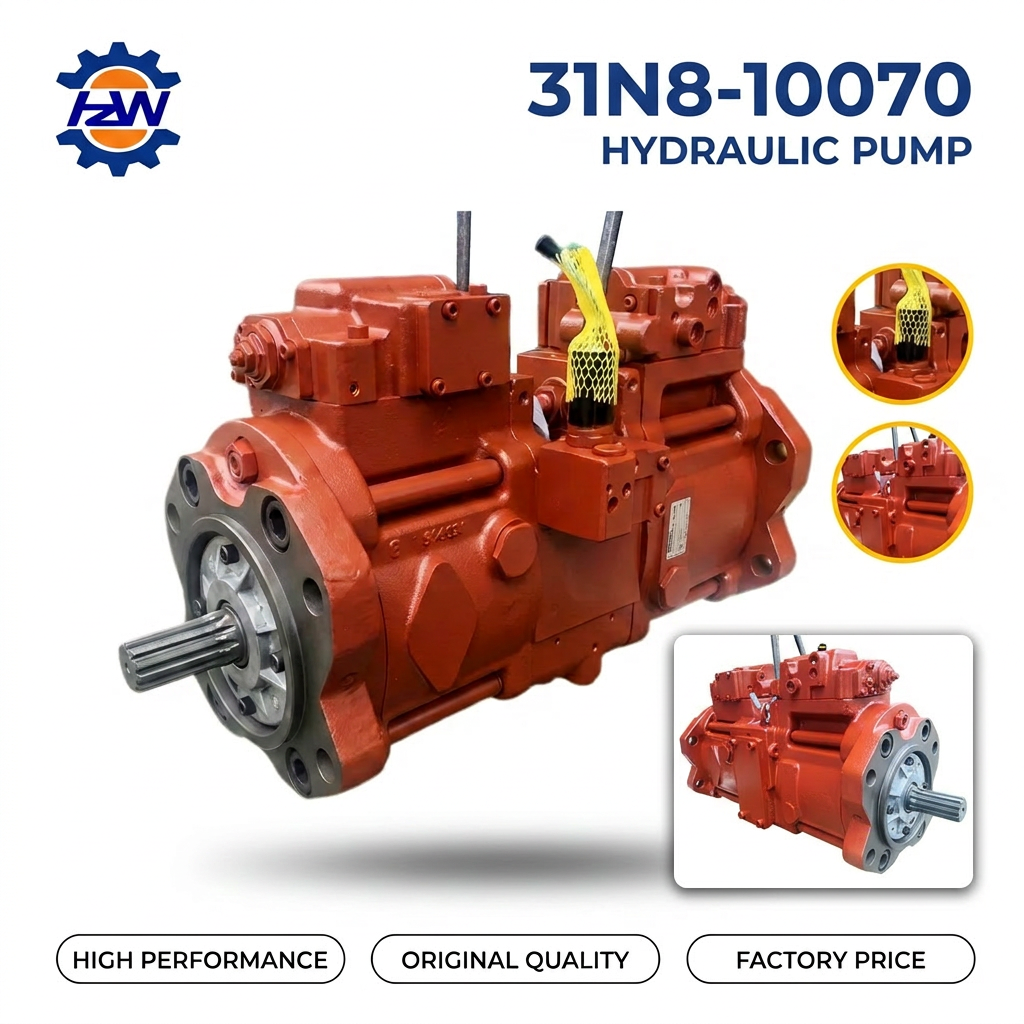 Excavator 31N8-10070 Hydraulic Main Pump for Wooden Packaging Original Condition