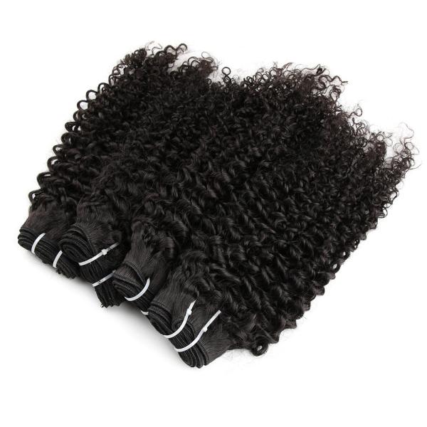 Natural Color Peruvian Body Wave Hair Bundles Curly Dancing And Soft 10