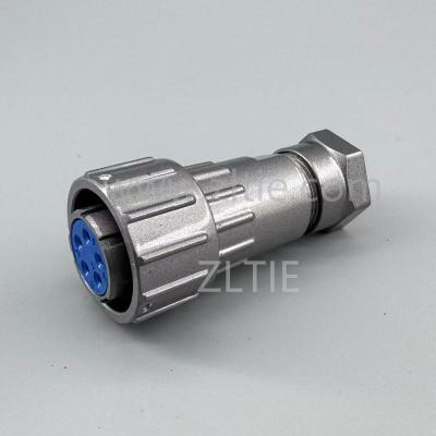 FQ18 Series 5-Pin Straight Female Plug