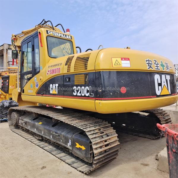 Used Cat 320C Crawler Excavator 20 Tons 2018 Good Condition with 0.9 Bucket Capacity