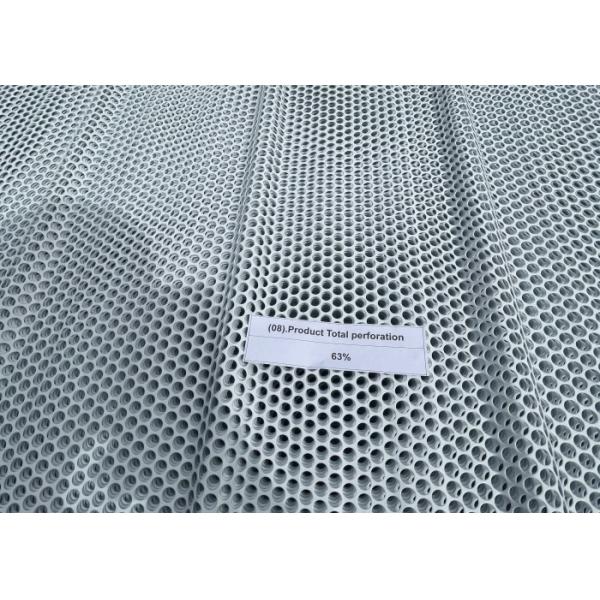 Panneaux de clôture brise-vent à surface brillante, longueur 4m, épaisseur 0,9mm, 5 pics, couleur blanche, décoratifs