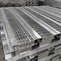 30 mm Barras transversais espaçadas Barras planas negras Grelhas industriais de aço
