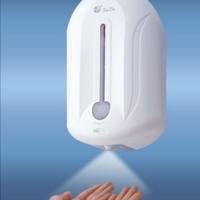 Distributeur automatique de savon de Touchless de réservoir liquide évident à piles