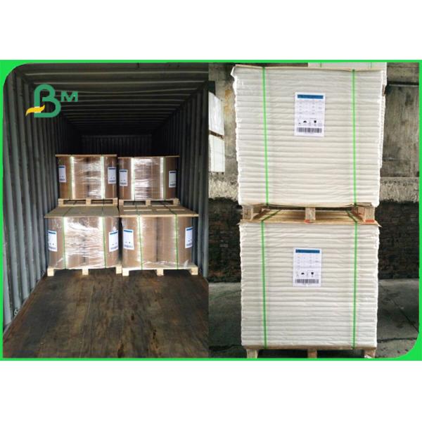 Uncoated White Bond Paper , 70GSM 80GSM Woodfree Paper For Notebook