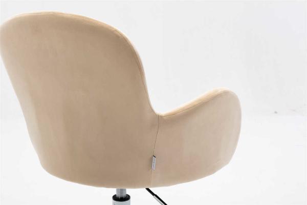 8.6KGS Beige Swivel Chair / Tomile Office Occasional Chairs