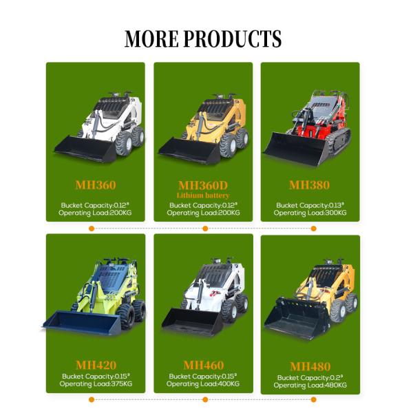 420 rueda de deslizamiento de dirección cargador con 4 en 1 cubo requerimiento del cliente y asequible