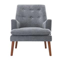 Antiwear Durable Modern Single Seater Chair Anti Scratch Fabric Material