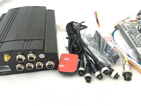 os povos da gravação de vídeo DVR 3G GPS WIFI de 720P HD opõem 4CH HDD AHD MDVR para o ônibus