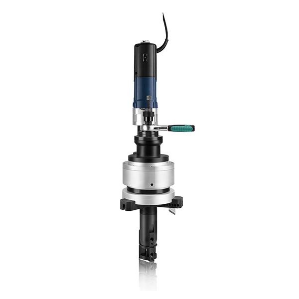 Máquina de corte de tubería de acero de 220V con herramienta de corte en frío montada para la preparación de soldadura