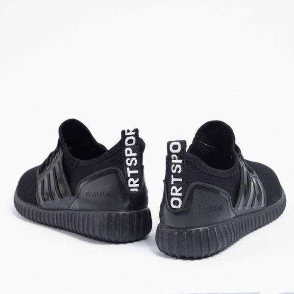 Light Weight Sports Shoes Lace-up Mesh Fabric Shoes For Ladies