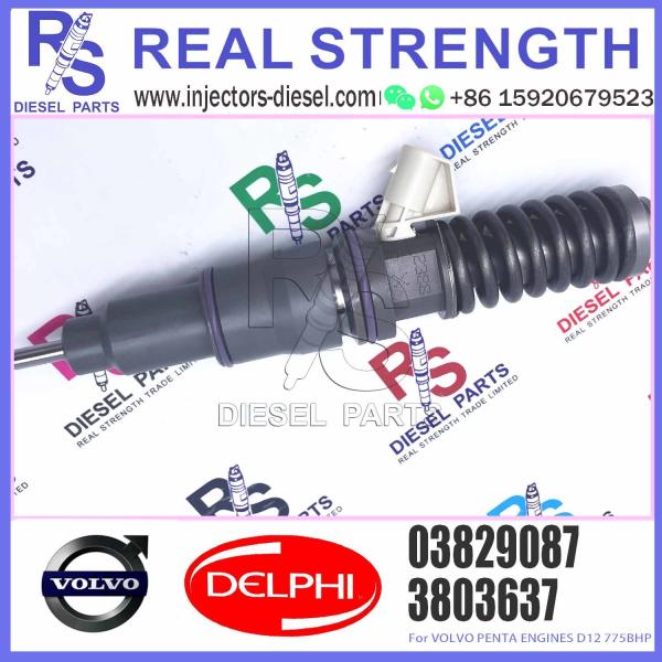 03829087 Fuel Injector 3829087 3803637 for penta TAD1641GE TWD1643GE D16 engine parts