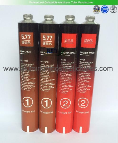 Offset Printing Reusable Squeeze Tube , Soft Airless Aluminumsqueeze Tube Containers