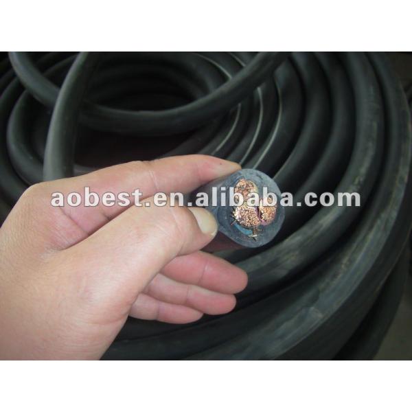 Hot Sale China Copper Core Flexible Cable Connector Low Voltage Rubber Cable for Industrial Welding Machine