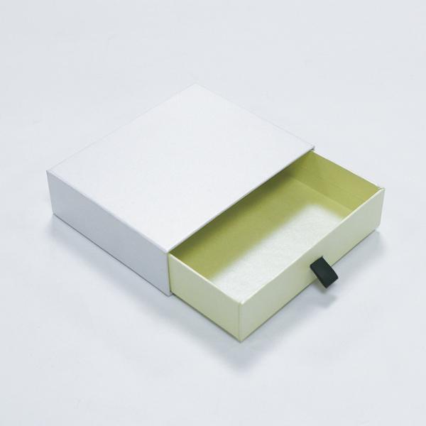 Glossy Lamination 3mm Kraft Paper Cardboard Drawer Boxes