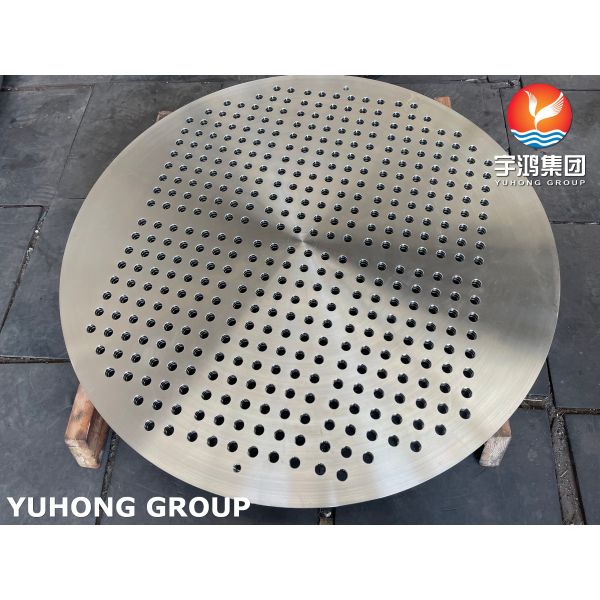 ASTM A182 F316L Precision Drilled Stainless Tubesheet