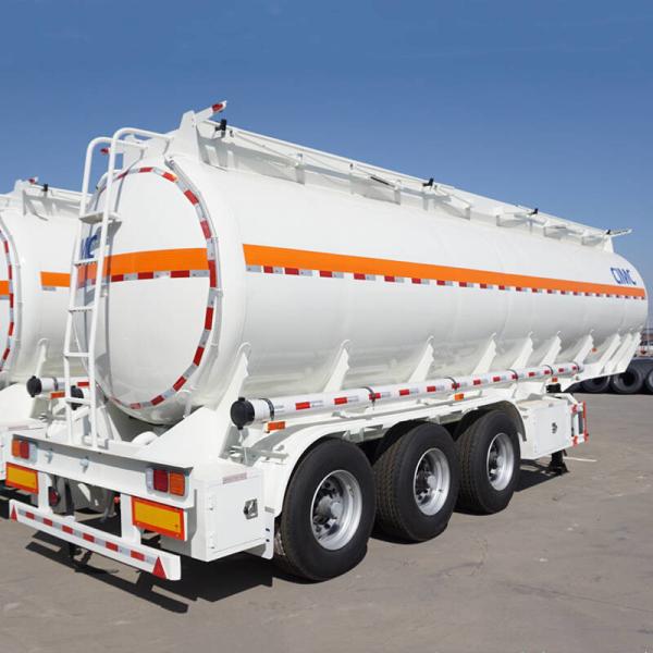 Explosion Proof Carbon Steel 45CBM Fuel Tanker Trailer