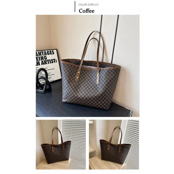 Custom Logo Accepted Luxury Printed Handbag Women PU Shoulder Bag Women's Tote Bag LDTC-RTS88