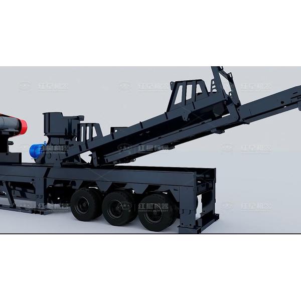 China Hot Sale MTNG400S-3 Wheel Type Mobile Crushing and Screening Station Plant Price
