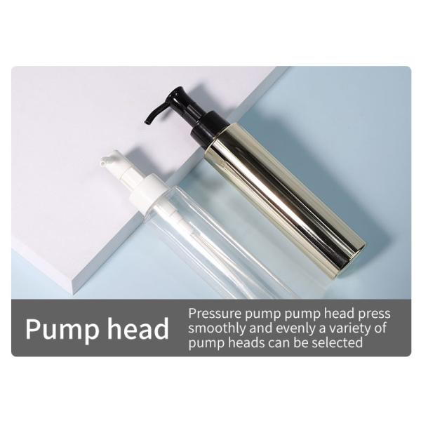 Botellas plásticas de cosméticos de 15 ml, 30 ml y 50 ml redondas con tipo de sellado por goteo