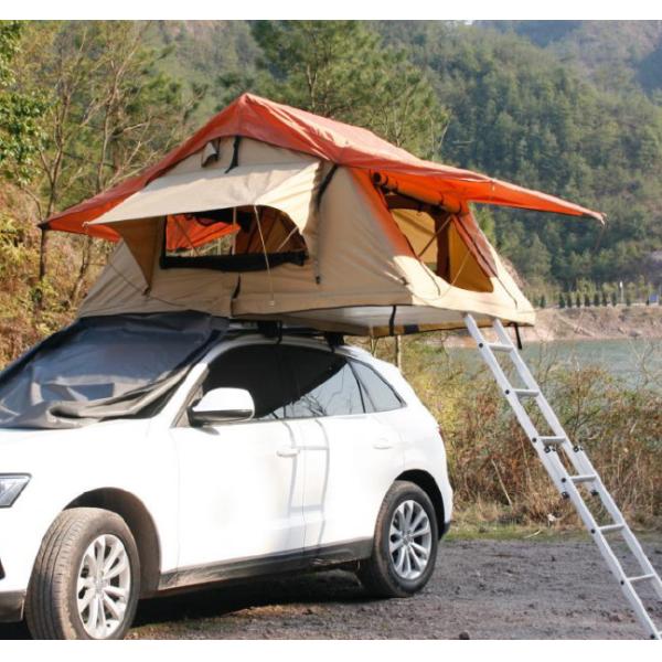 Roomy 2-4 Person Car Roof Tent For Year Round Camping Adventures