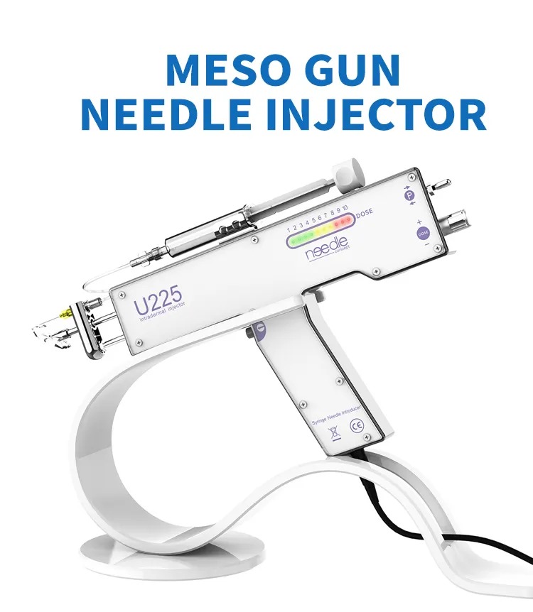 Needle Free Injection Machine Mesogun Hair Regrowth Scalp Treatment Factory Price Mesotherapy for Head