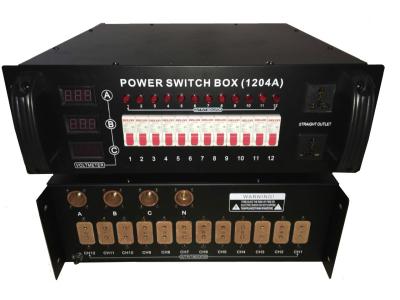 Caso de /Power da caixa de interruptor de alimentação de DMX 12chX40A