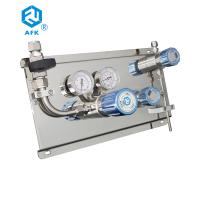Único regulador de pressão PTFE do painel de gás do cilindro 2200psi SS316