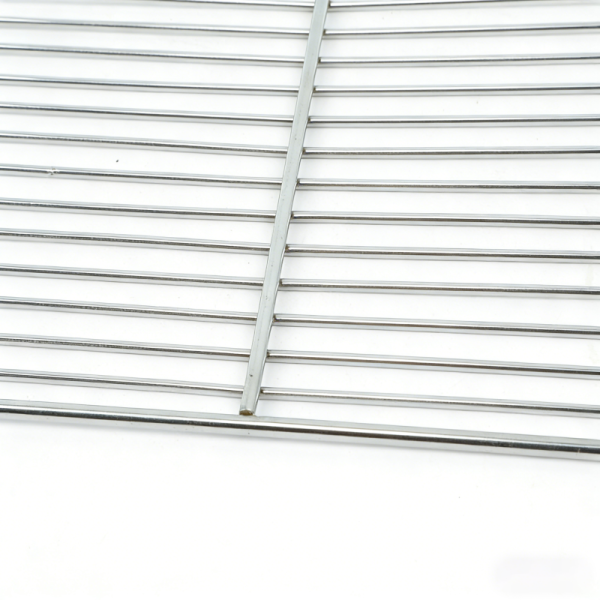Enhanced Strength SS Welded Mesh BBQ Net Custom Sized For Standard Grills