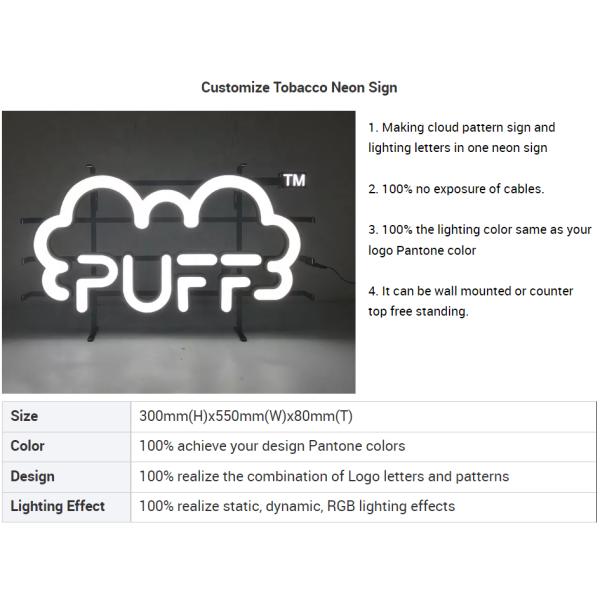 Satom Hookah Cream Chewing Tobacco Cigarette Neon Sign