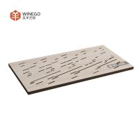 Aestética personalizável Painéis acústicos artísticos NRC alto para decoração de teto