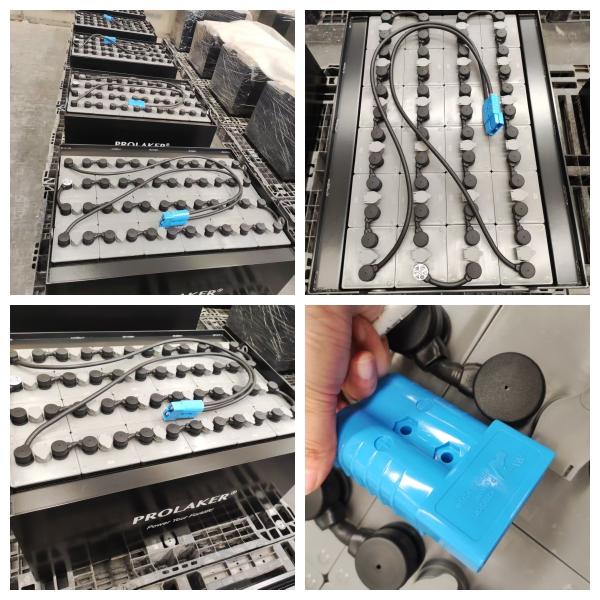 Customized Heavy Duty 48V 480Ah Lead Acid Battery 48V 6PZS480 For CAT Forklift