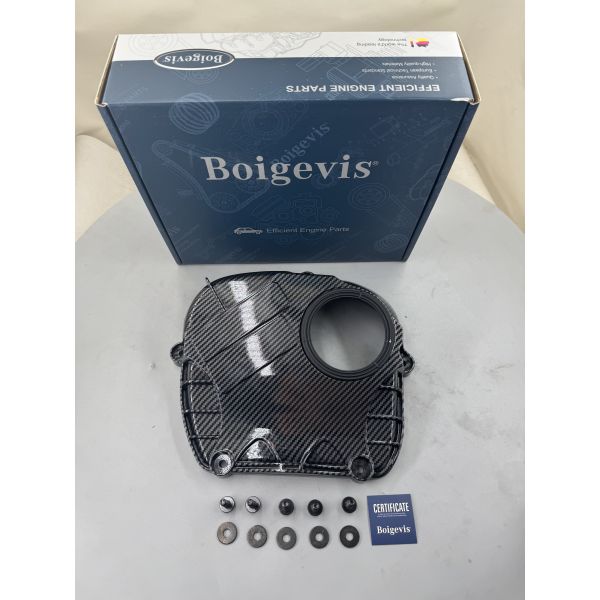 High quality time gauge cover black carbon fiber aluminum 06H 103 269 F for EA888 second generation