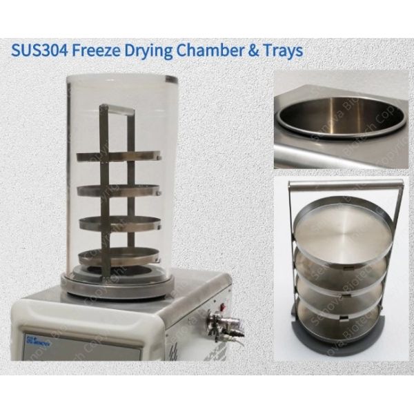 Benchtop Freeze Dryer Senova Biotech Lab Scale Lyophilizer NovaDryer-B101